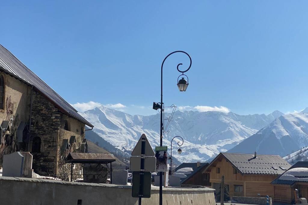 Logement 4/6 Personnes A La Montagne Avec Piscine Apartment Saint-Sorlin-dʼArves Exterior foto