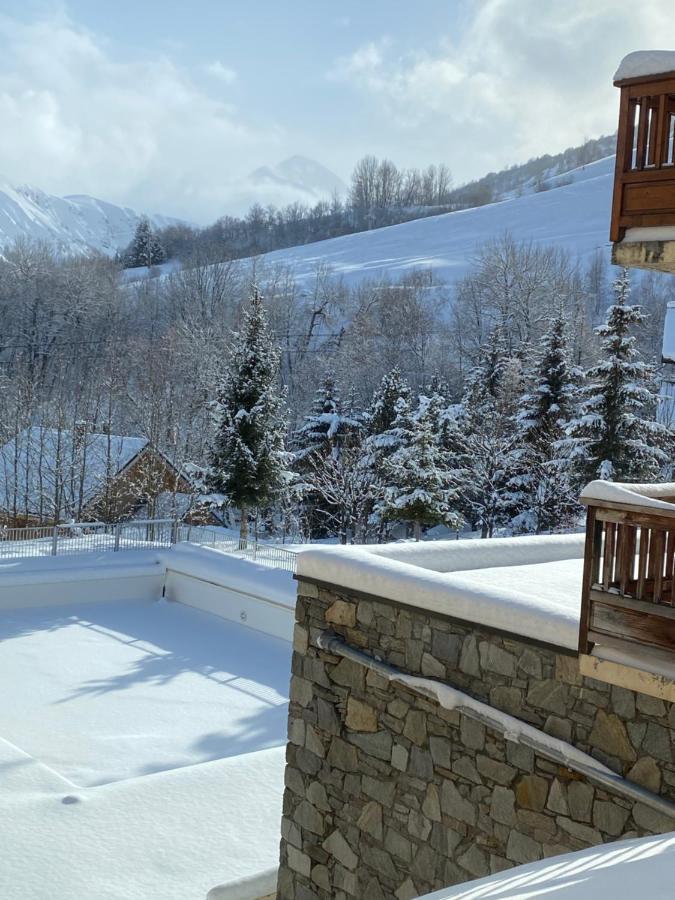 Logement 4/6 Personnes A La Montagne Avec Piscine Apartment Saint-Sorlin-dʼArves Exterior foto